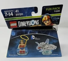 LEGO 71209 Dimensions Fun Pack Wonder Women  and Invisible Jet New Sealed Retire