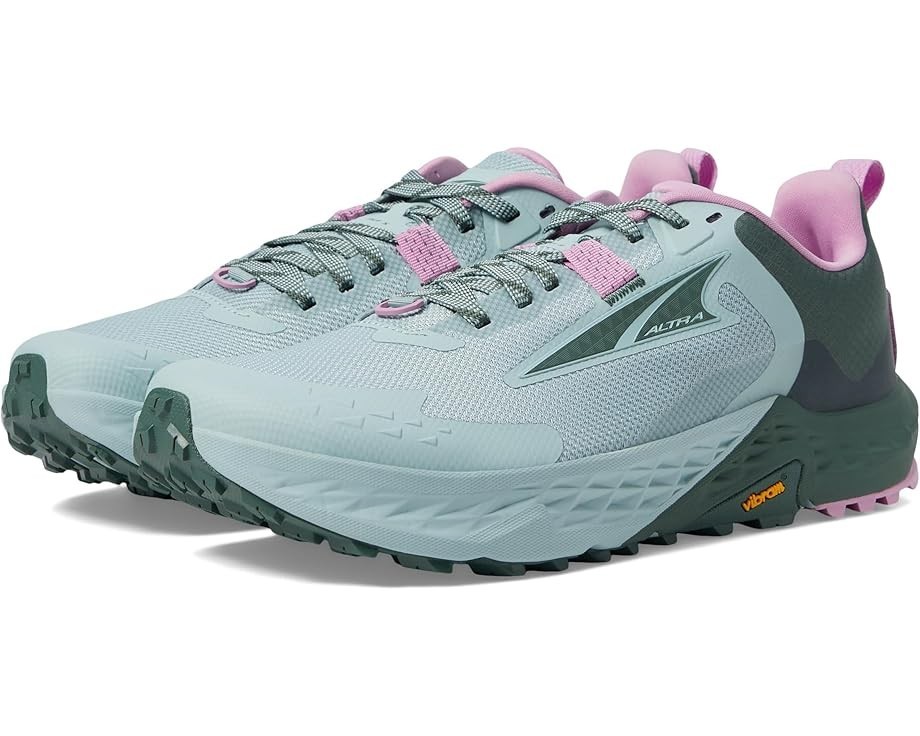 Altra Timp 5 Womens Green Running Trail Shoes US 8 EU 39 AL0A85P6338 New Vibram