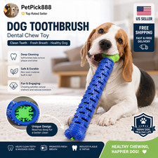 Chew Toy Dog Puppy Toothbrush Pet Molar Tooth Cleaning Doggy Brushing Instrument