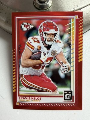 2025 Panini Donruss Optic Travis Kelce Red /149 #135 Chiefs