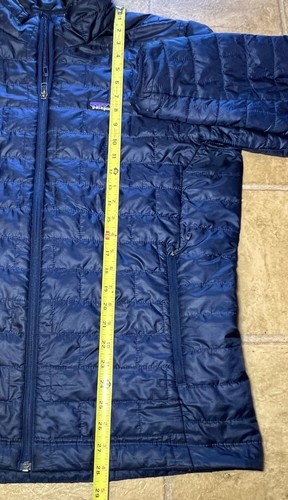 Patagonia Nano Puff Insulated Jacket Men Size L Classic Navy - Minor Flaws - Picture 5 of 11