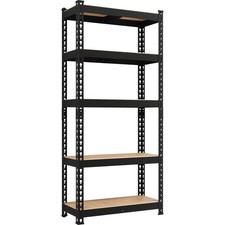Storage Shelves, 5 Tier Heavy Duty Adjustable Metal Shelving Unit, Utility Rack