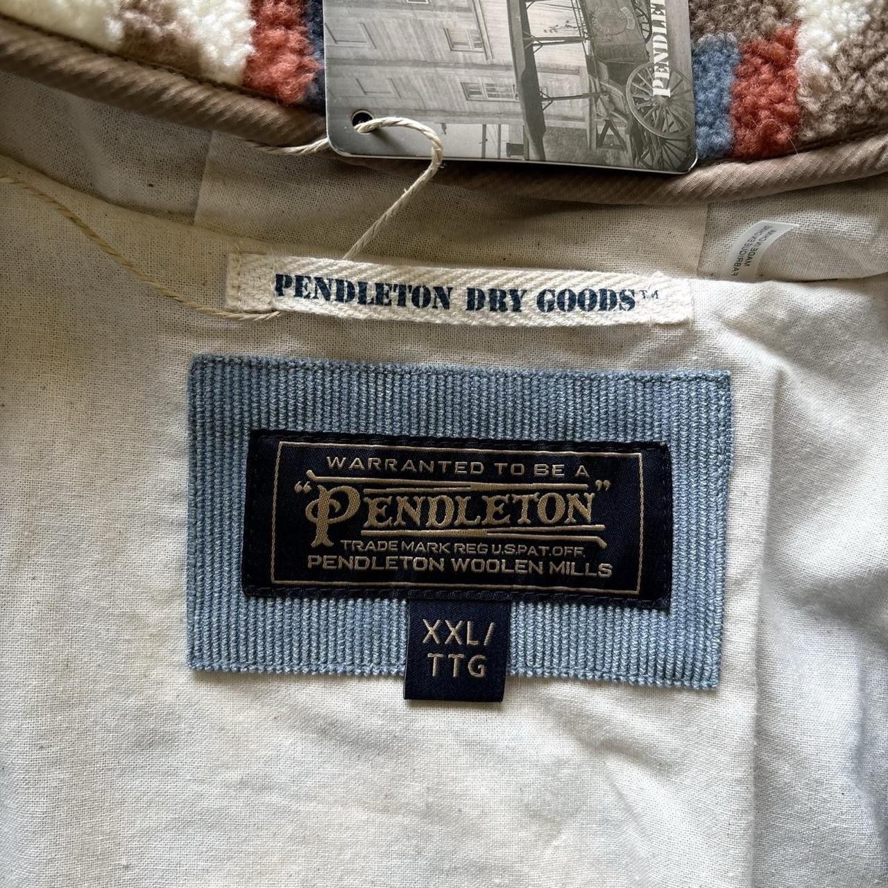 NWT Pendleton Aztec Fully Lined Fleece Plush Full… - image 4