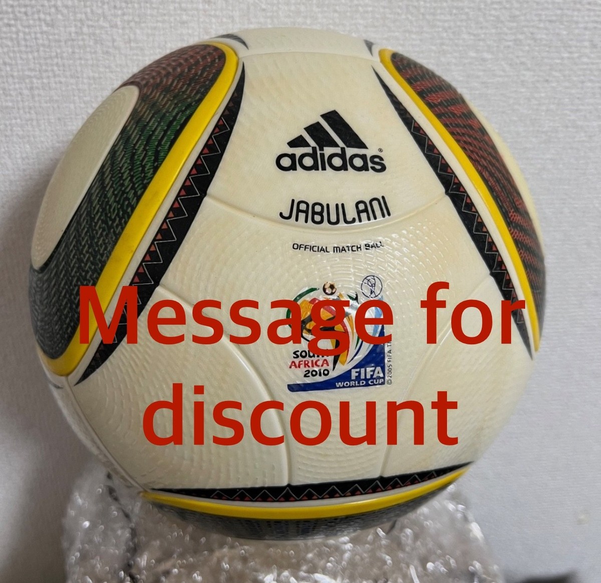 2010 FIFA World Cup South Africa Jabulani adidas official Match