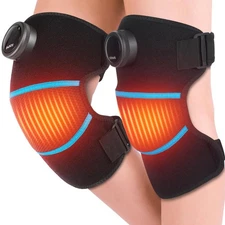 RENPHO Wireless Foot Massager with 20 Heating Mode, Portable Knee Massager fo...