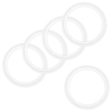 5-Pack Silicone O-Rings Gasket, 3" Seal Gaskets Flange Clamp O-Ring