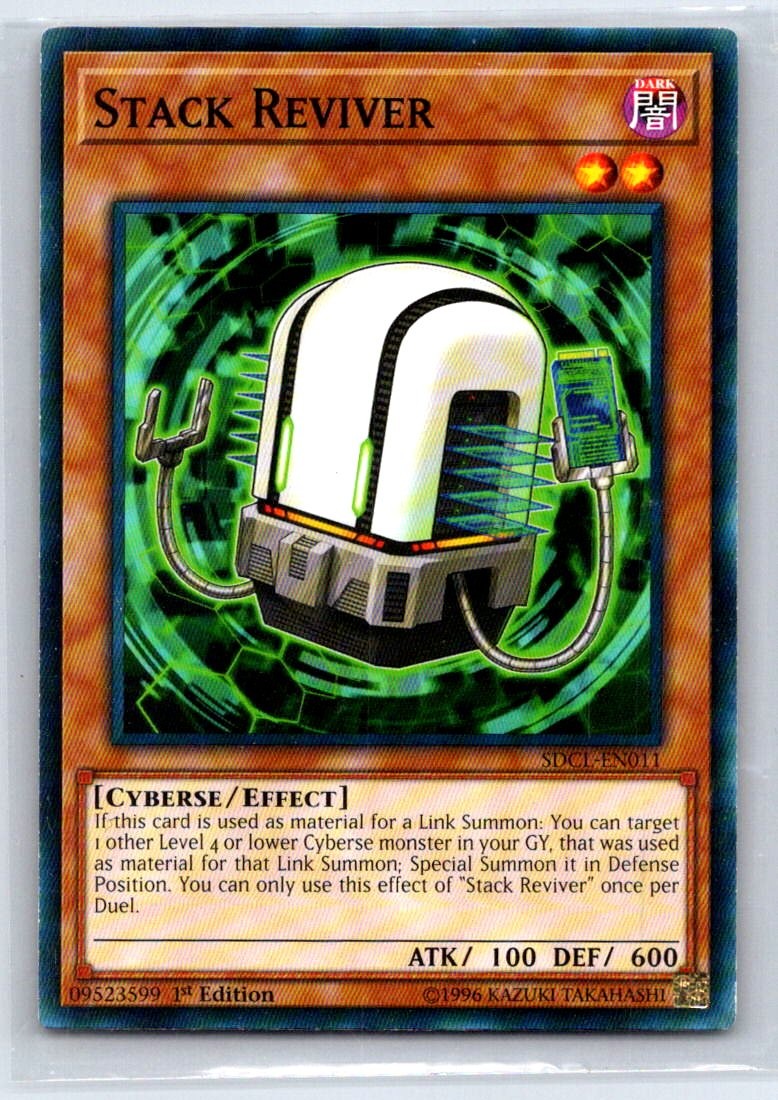 Stack Reviver (Starfoil) Starfoil Rare Star Pack VRAINS SP18-EN005 LP