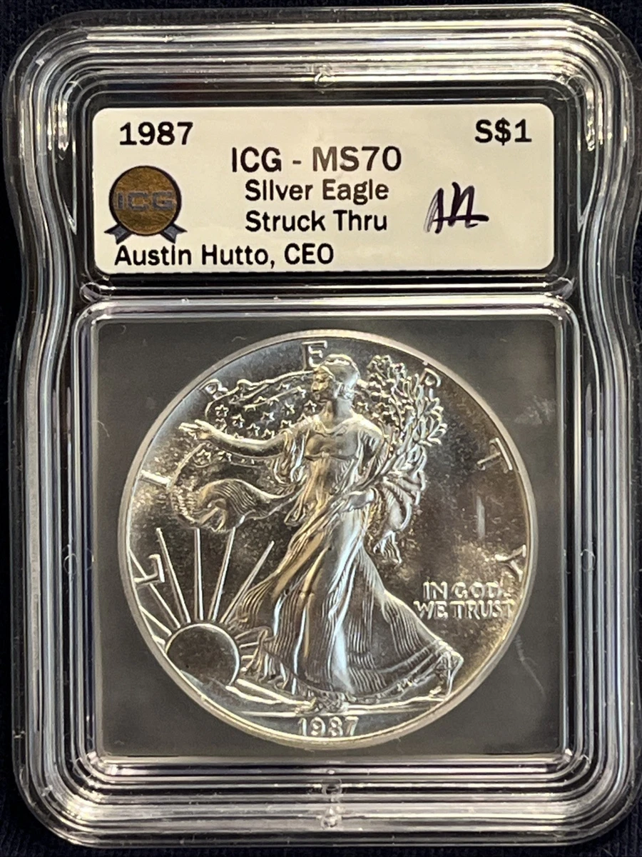 American Eagle ICG 1987 Silver Bullion Coins for sale | eBay