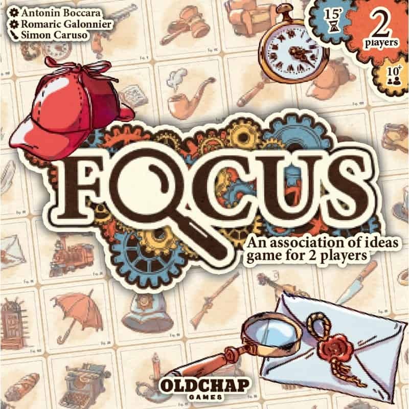 Focus (Oldchap Games) | Family Games | Ages: 10+ | Players: 2 | Time: 15 mins