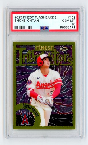 2023 Topps Finest Flashbacks #162 Shohei Ohtani Angels