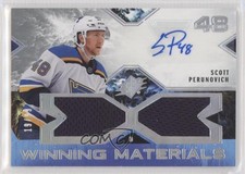 2021-22 SPx Winning Materials Auto 19/99 Scott Perunovich #WM-SP Auto 0gn4
