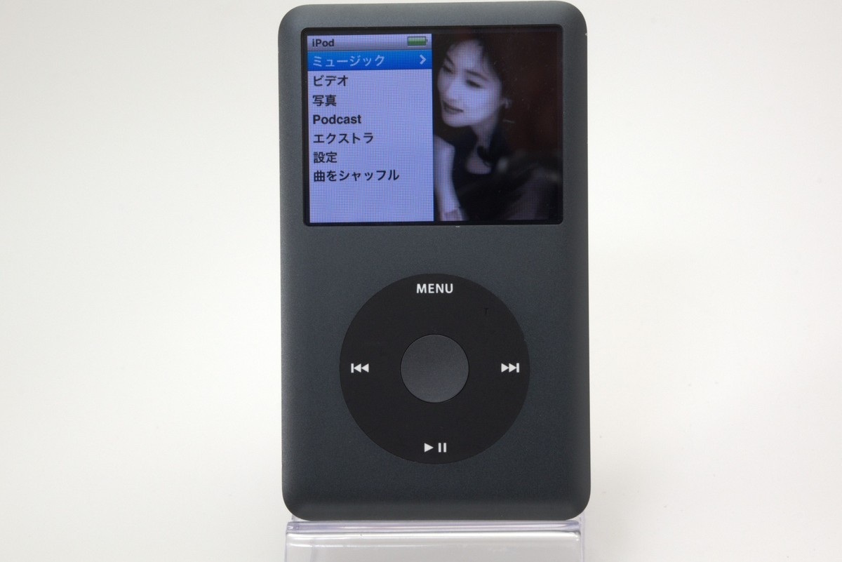 美品 iPod classic 160GB MC297J/A A1238 Apple iPod Classic 7th Gen 160GB Black MC297J/A A1238 Japan