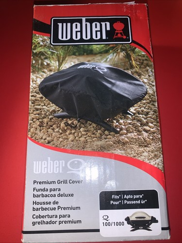 Weber 7110 Grill Cover for Q 100 & 1000 Series Gas Grills NEW in Box