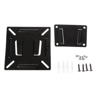 Wall Mount for Most 14-24 Inch LED LCD Flat Screen TVs Monitors Space-saving Des