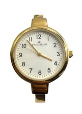 Anne Klein Womens Gold Tone Bangle Quartz Wat...