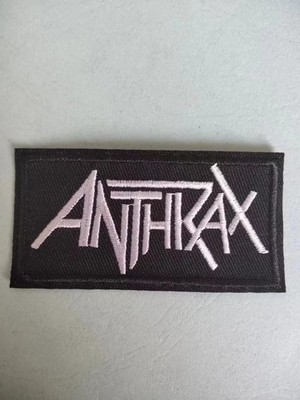 Anthrax Band Patch 80s Heavy Metal Rock Goth Music Embroidered Iron On 1.5x3.25''
