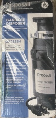 GE Garbage Disposal 1/2 HP Continuous Feed Disposer (GFC525N) GENUINE NEW