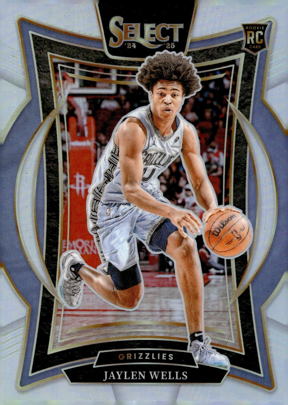 2024-25 Select Silver Prizm Concourse #79 Jaylen Wells Rc