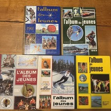 LOT DE 5 LIVRES I L'ALBUM DES JEUNES - 1961, 1963, 1967, 1968, 1969 I BON ÉTAT
