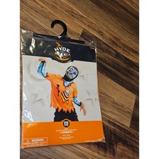 Hyde And Eek Kids Zombie Costume Halloween Shirt  Mask One Size Fits Most