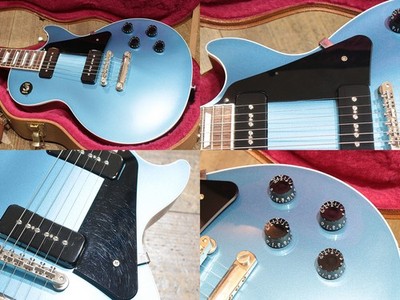 Electric Guitar Gibson Les Paul Classic 2018 Pelham Blue 180008549