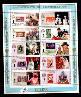 TH BELIZE MNH QUEEN