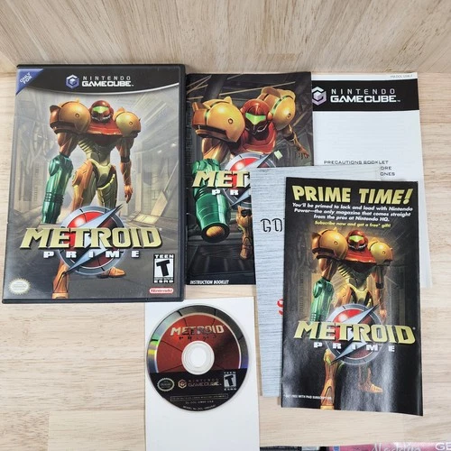 Metroid Prime Game Cube GameCube 2004 CIB Tested Works