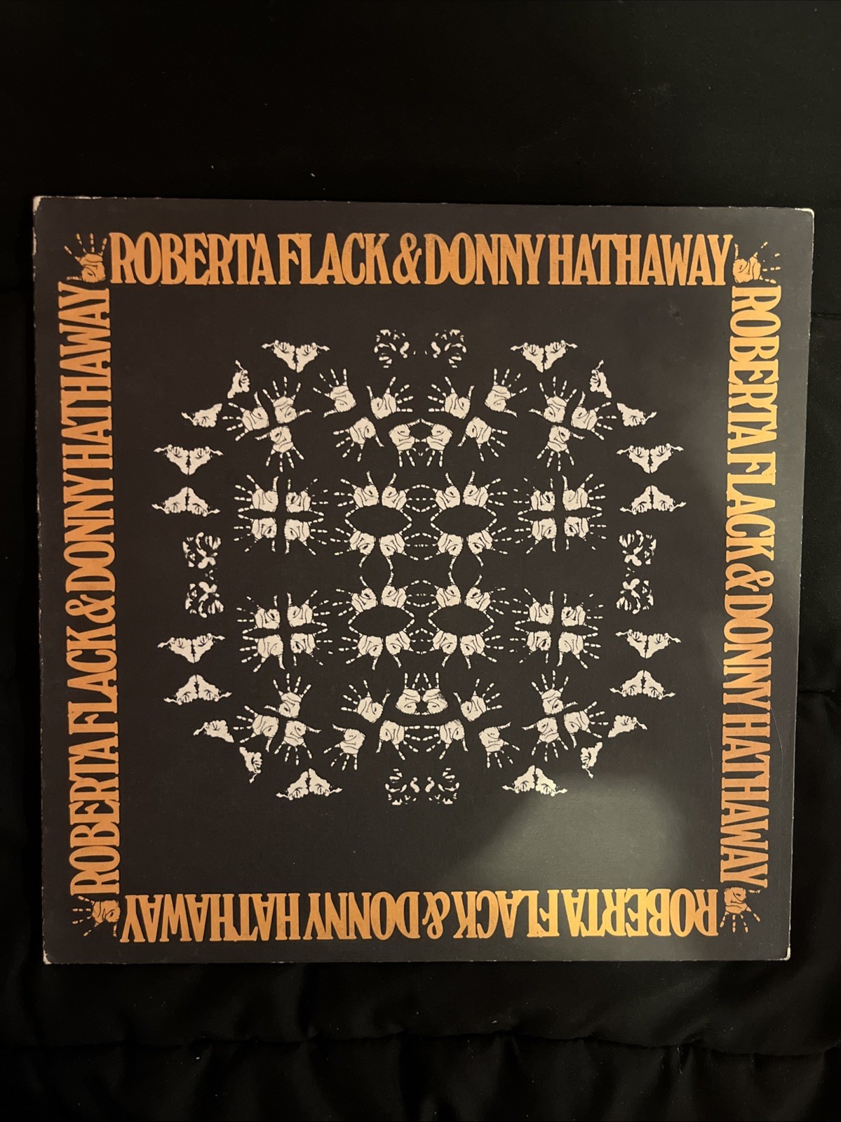 Roberta Flack & Donny Hathaway - Self Titled Vinyl LP Record Album Gatefold