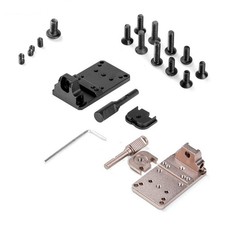 Glock Reflex Sight Mount Plate Base Red Dot Adapter Low Profile Steel
