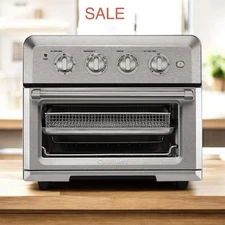 Cuisinart Airfryer Toaster Oven with Grill - Stainless Steel 1800W