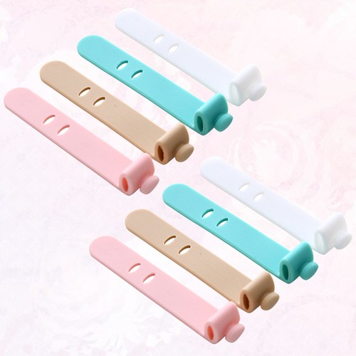 32 Pcs Silicone Fixing Tape Data Cable Tie Sorter Usb Cord Organizer Ties - Afbeelding 6 van 12
