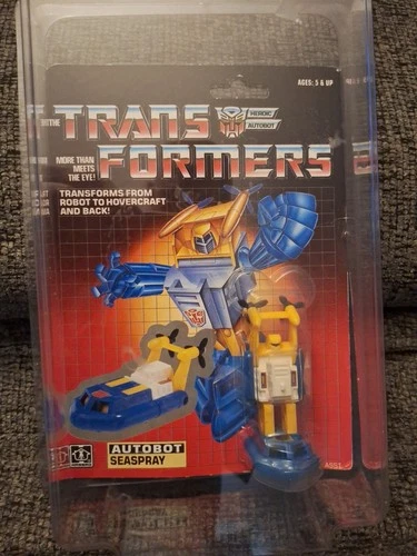 Seaspray G1 Transformers 1985  Vintage Action Figure NEW MOSC SEALED Original