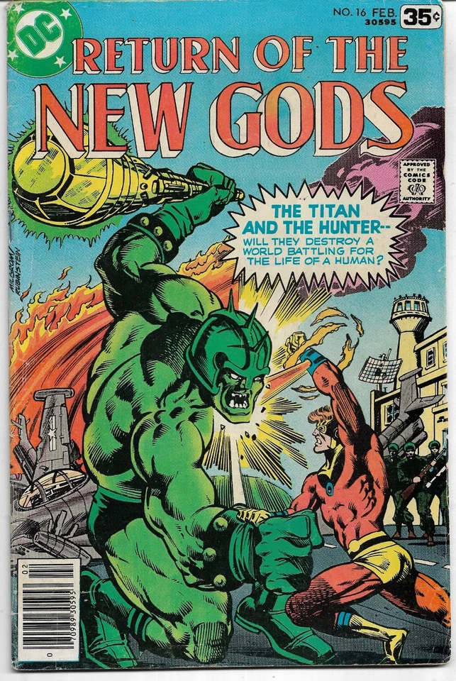 DC Bronze Age : Return of the New Gods #16 (Don Newton) Darkseid (Jeweler insert - Bild 1 von 1