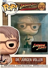 Funko POP! Vinyl: Indiana Jones Dr. JüRGEN VOLLER #1387 New And Unopened Box