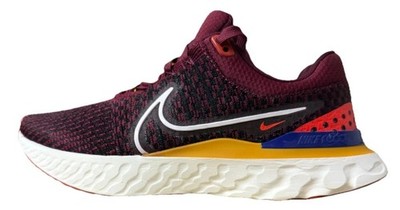 DH5392-600 Nike React Infinity Run Flyknit 3 Dark Beetroot Herren Laufen 42 EU
