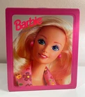 Vintage 1995 Mattel Barbie Doll Pink Fashion Vinyl Carry Case/Trunk