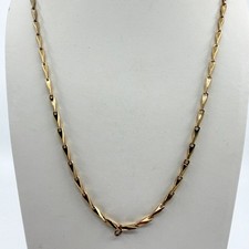 Baublebar Gold Tone Link Necklace Chunky Chain Statement Layering Chic Trendy