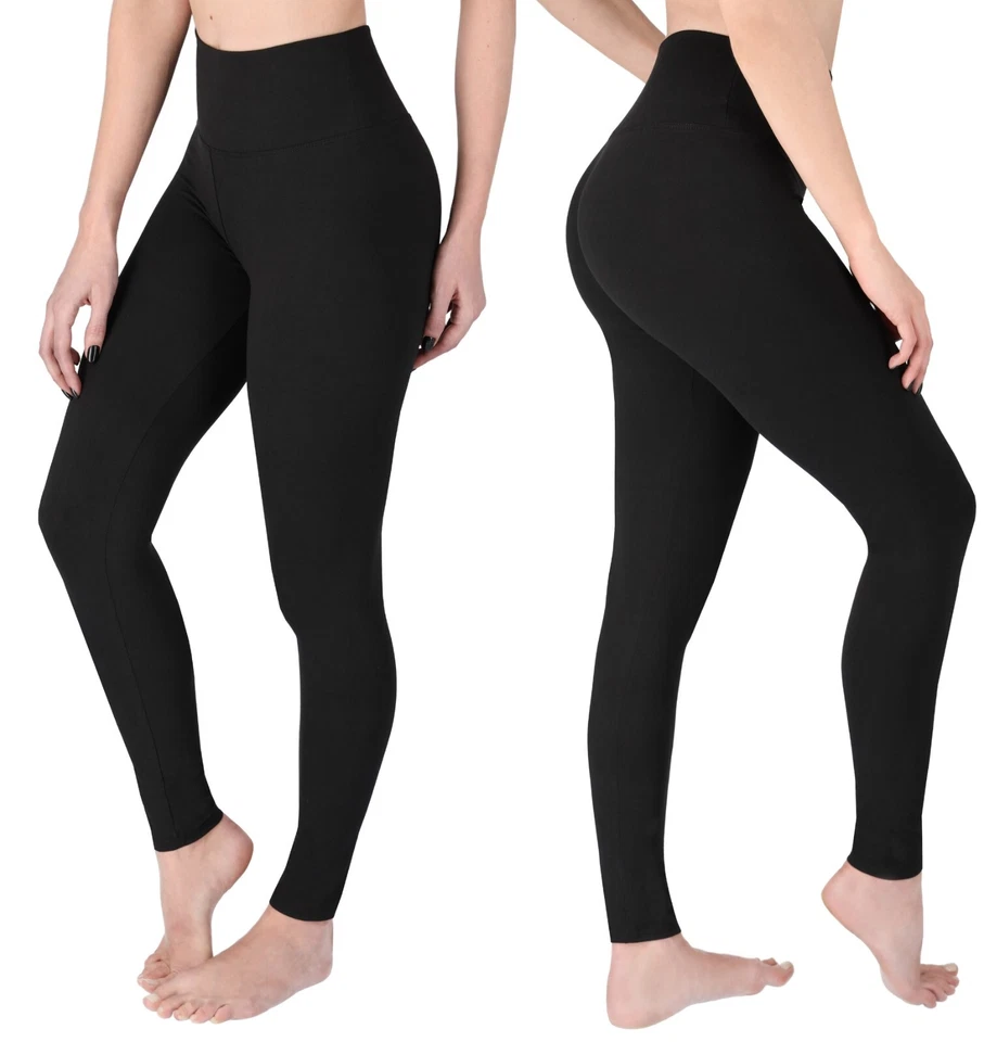 SOFTSAIL High Waisted Leggings for Women Buttery Soft Gym Leggings Elastic Yoga - Image 2 of 4