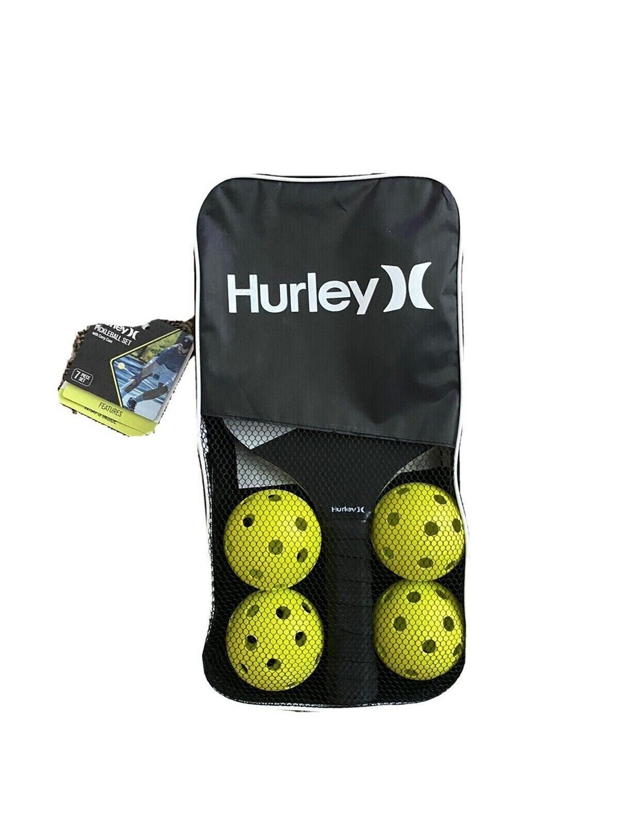 NWT Hurley Pickleball Set with Carrying Case And Four Balls Spring
