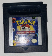 Game Boy Color Pokemon Trading Card Game Nintendo GBC Authentic Saves