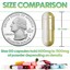 Size 00 Empty Gelatin Capsules – Red/Yellow, Kosher, Gluten-Free, Made In USA