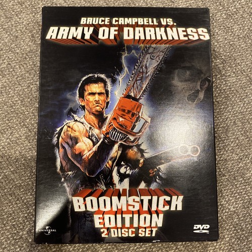 Bruce Campbell vs. Army of Darkness (DVD, 2003, 2-Disc Set, Boomstick Edition)