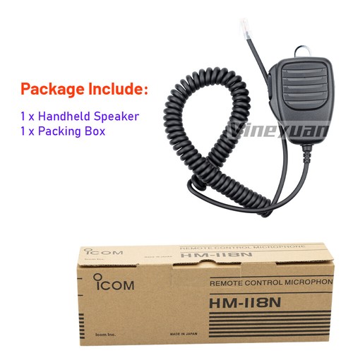 10PC HM-118N 8Pin Microphone For ICOM IC-706 IC-208H IC-2100H IC-2200H Radios - Picture 8 of 12