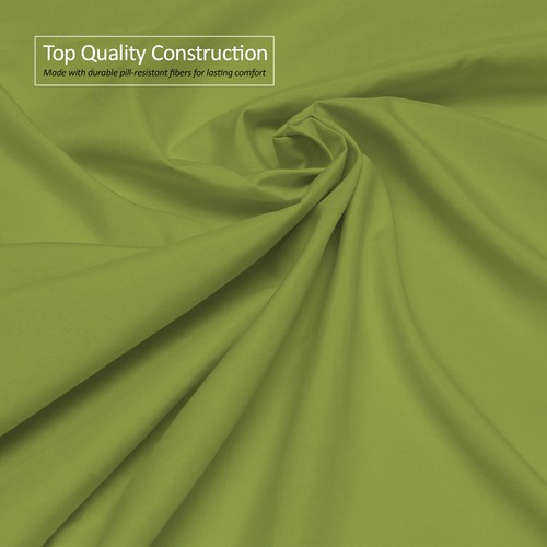 Double Brushed Soft Microfiber Hotel Style Bed Sheets, Deep Pocket Sheet Set - Picture 60 of 360