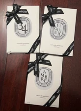 Diptyque Scented Insert 0.07oz Car fragrance sealed 9 choices Fast ship!