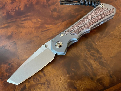 Chris Reeve Knives Small Inkosi Tanto Natural Micarta Glass Blasted SIN-1134