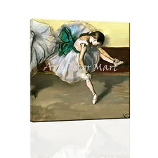 Dancer In Repose  - CANVAS OR PRINT WALL ART