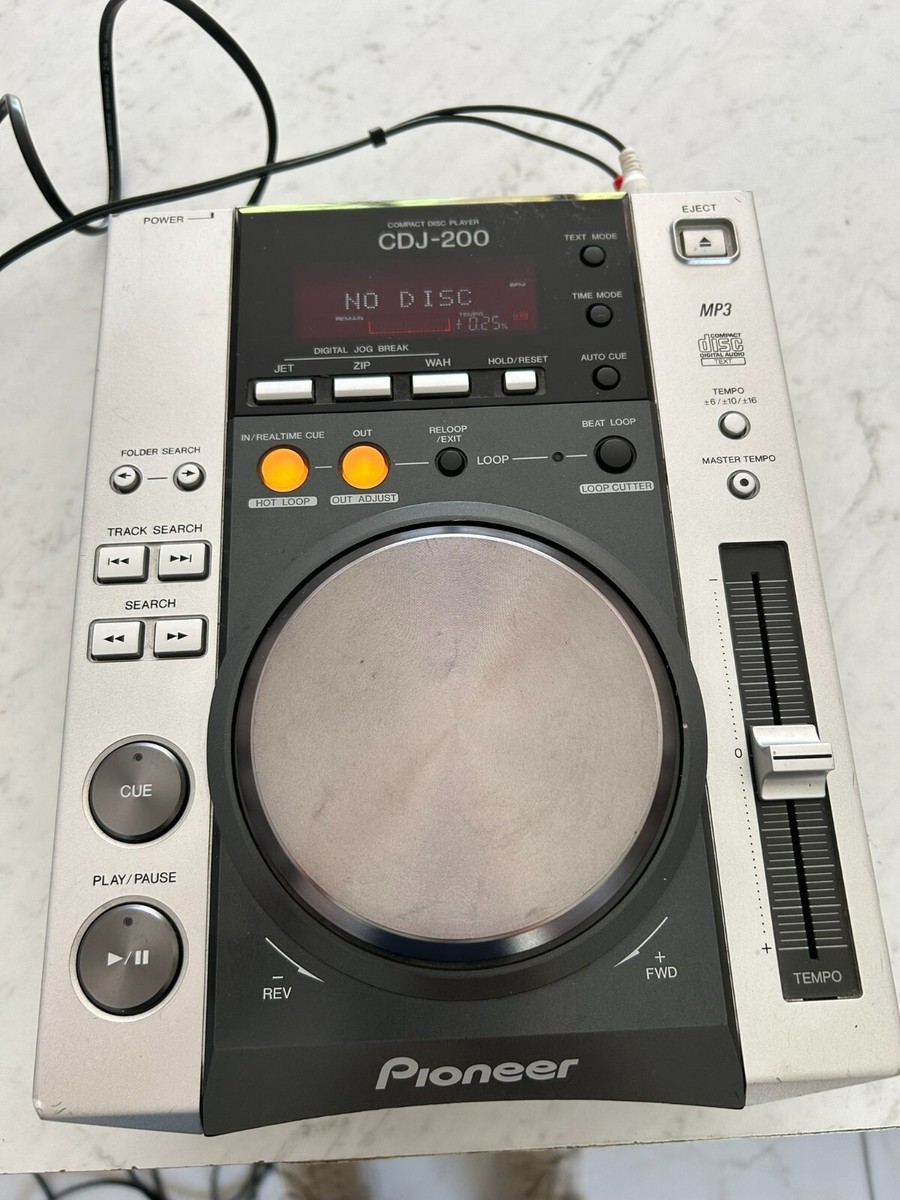 Pioneer CDJ-200 DJ機材 Pioneer CDJ200 Pioneer CDJ-200 Digital DJ