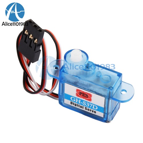 Tiny Micro digital Servo 3.7g For RC Airplane Helicopter Drone Boat For Arduino - Picture 9 of 13