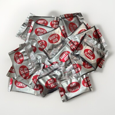 Lot of 24 - Maruchan Beef Flavor Ramen Noodle Seasoning Packets / Packs